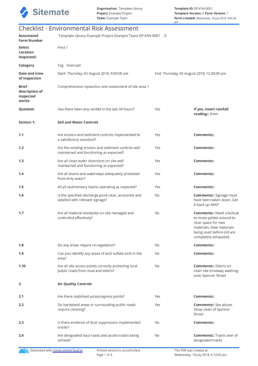 Detailed service quotation document from a technical service provider with a company logo, client information, quotation number, date, and a table listing service descriptions, hours, rates, and total costs.